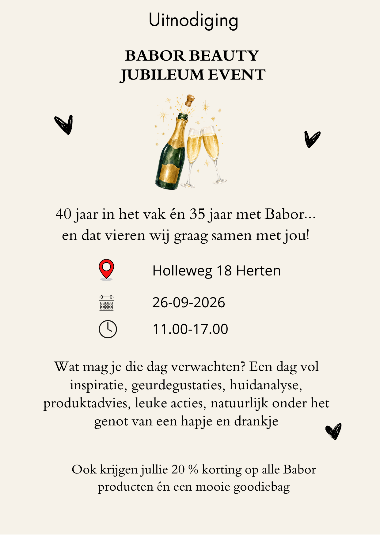Uitnodiging Event
